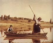 William Sidney Mount Fishing Germany oil painting artist